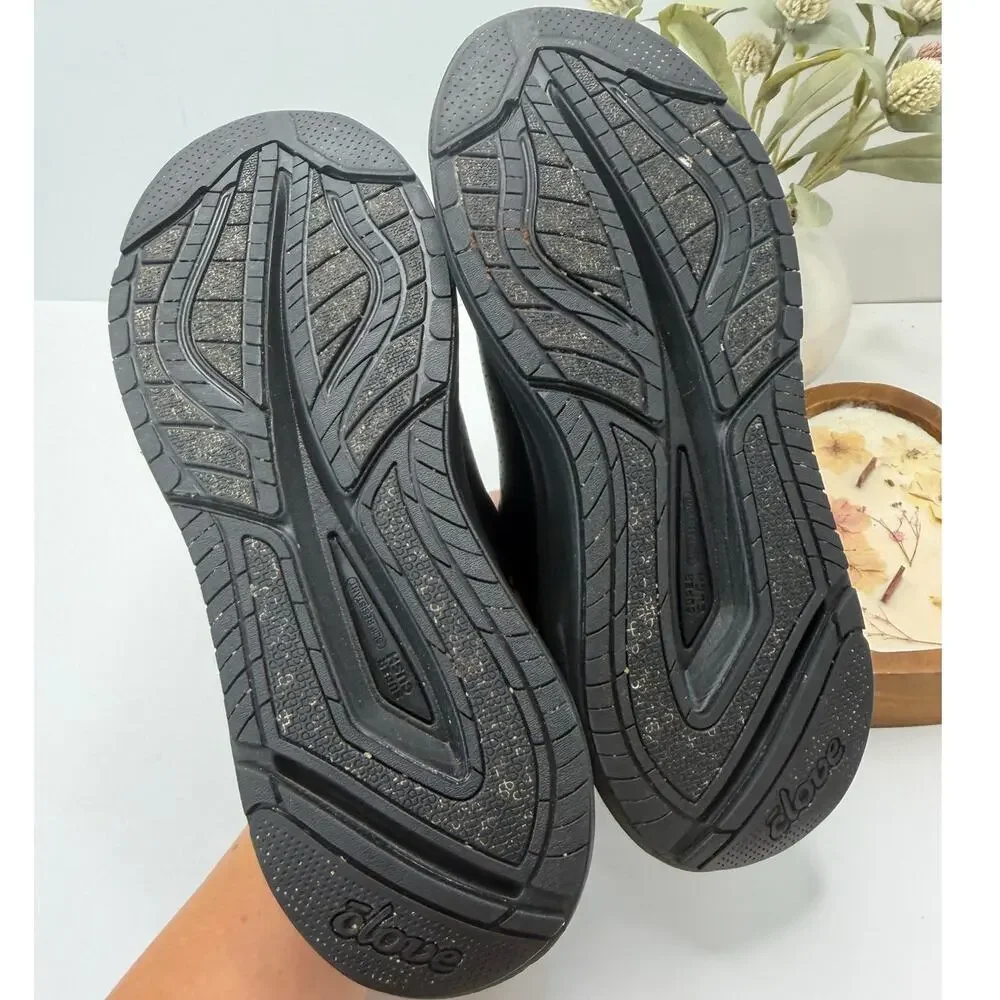 Clove Ona Slip On Sneaker Nursing Healthcare Shoes All Black Women's W11/M9.5
